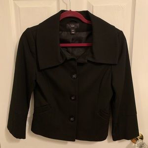 H&M cropped blazer